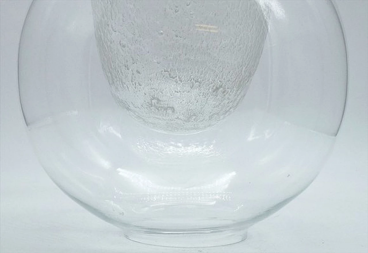 Crystal centrepiece vase by Tapio Wirkkala for Iittala, 1970s 4