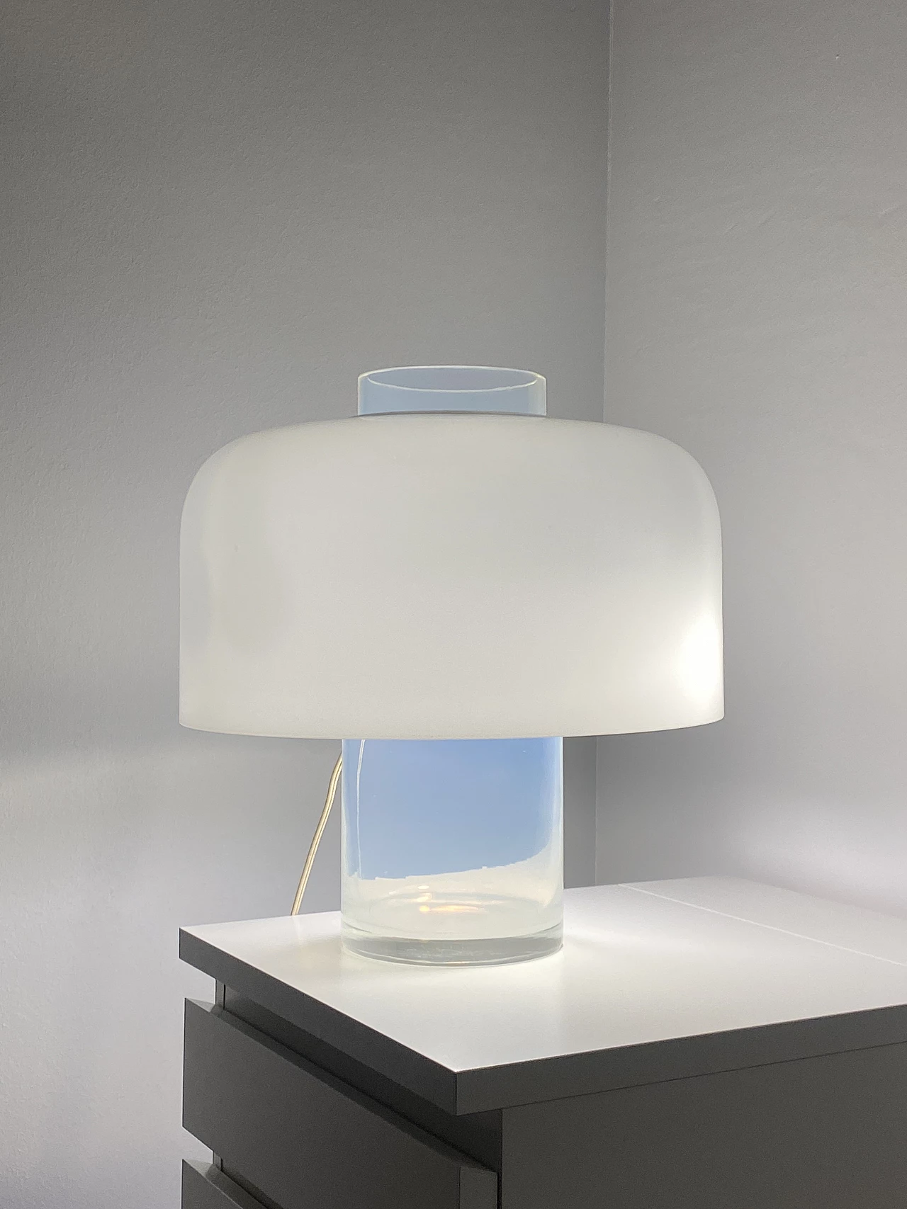 LT226 Murano glass table lamp by Carlo Nason for Mazzega, 1960s 17