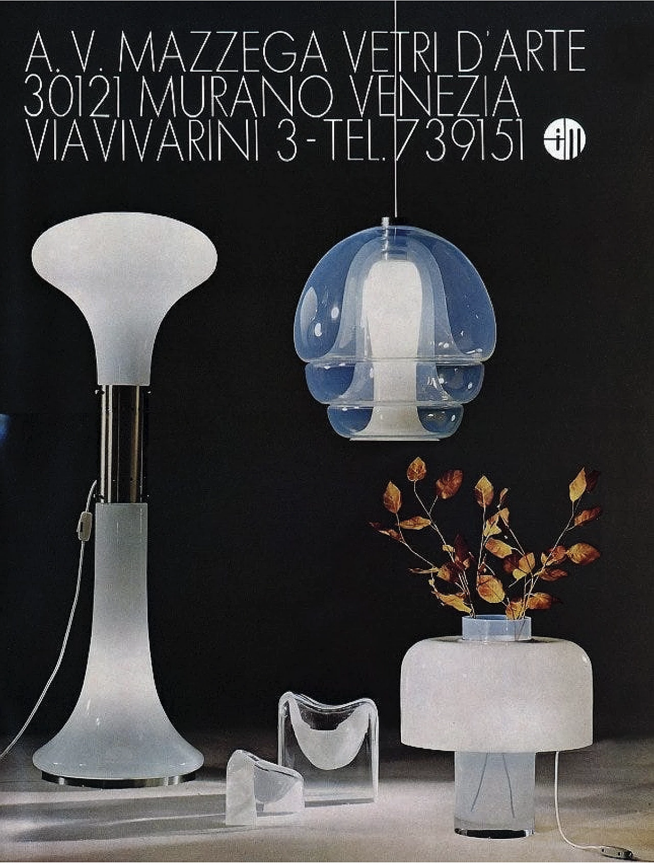 LT226 Murano glass table lamp by Carlo Nason for Mazzega, 1960s 20