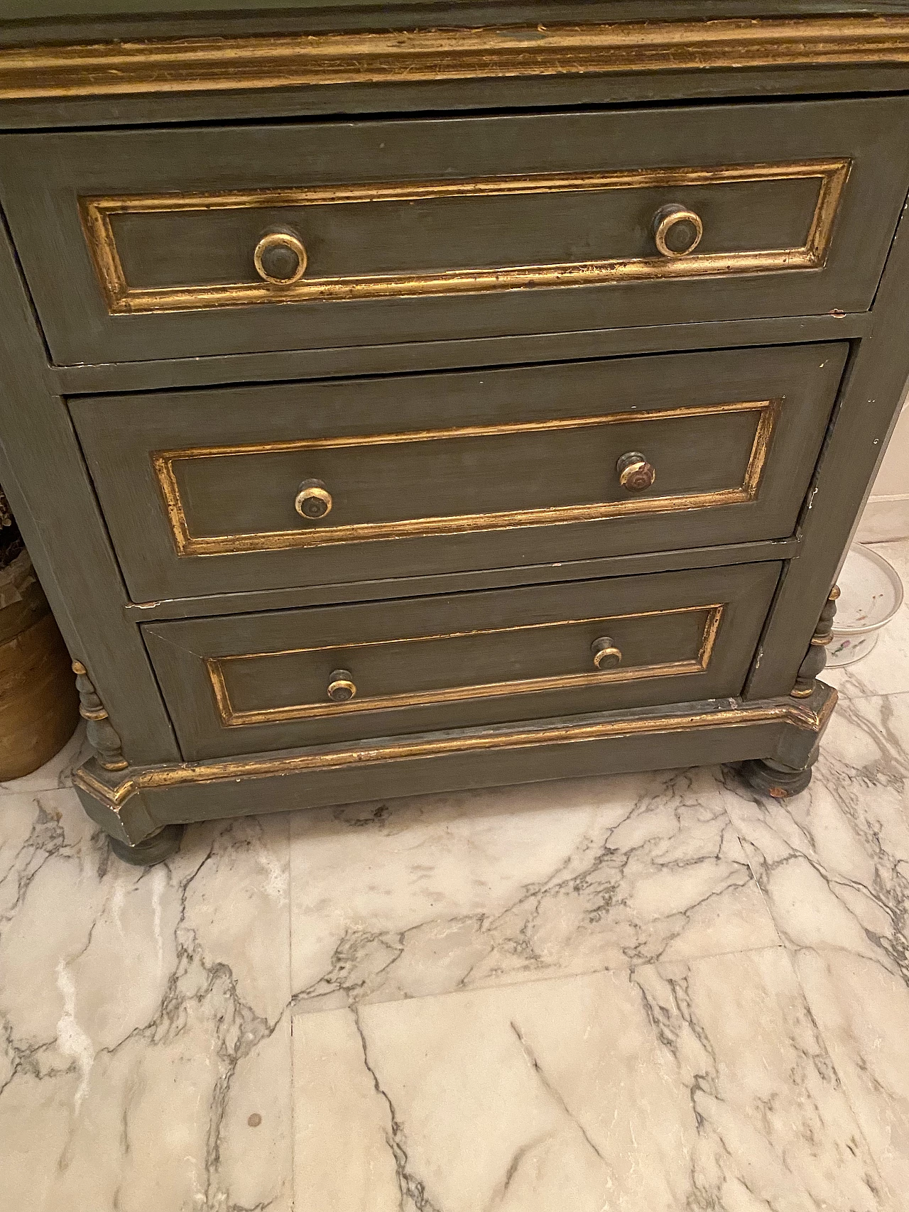 Credenza in legno con vetrina, '800 2