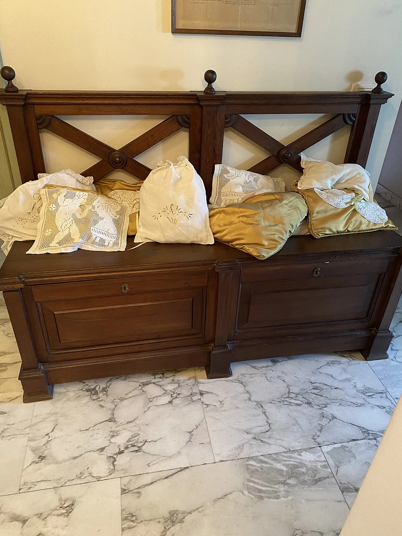 Wooden chest, 19th century 2