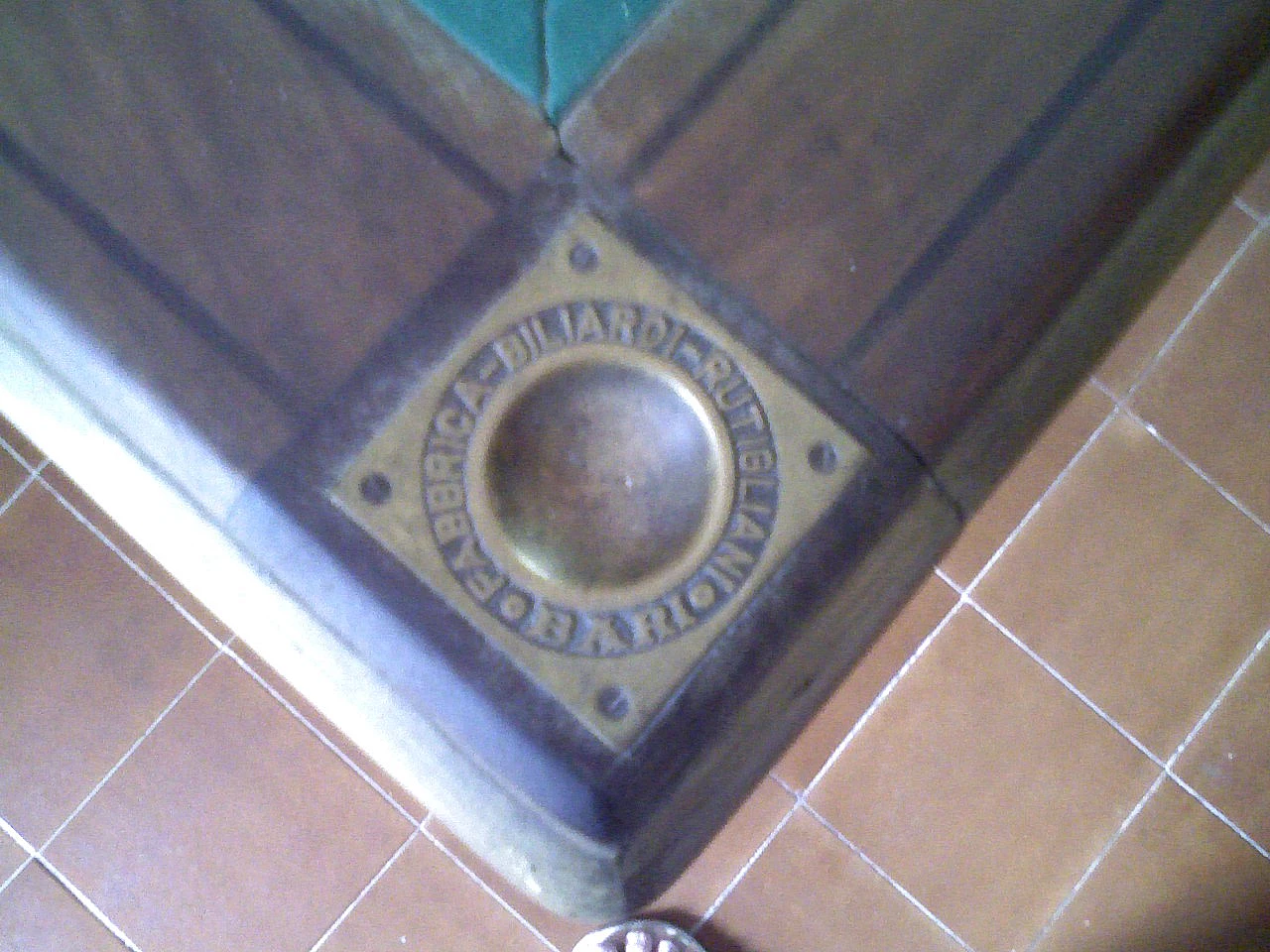 Walnut carom billiards table by Fabbrica Biliardi Rutigliani, 19th century 7