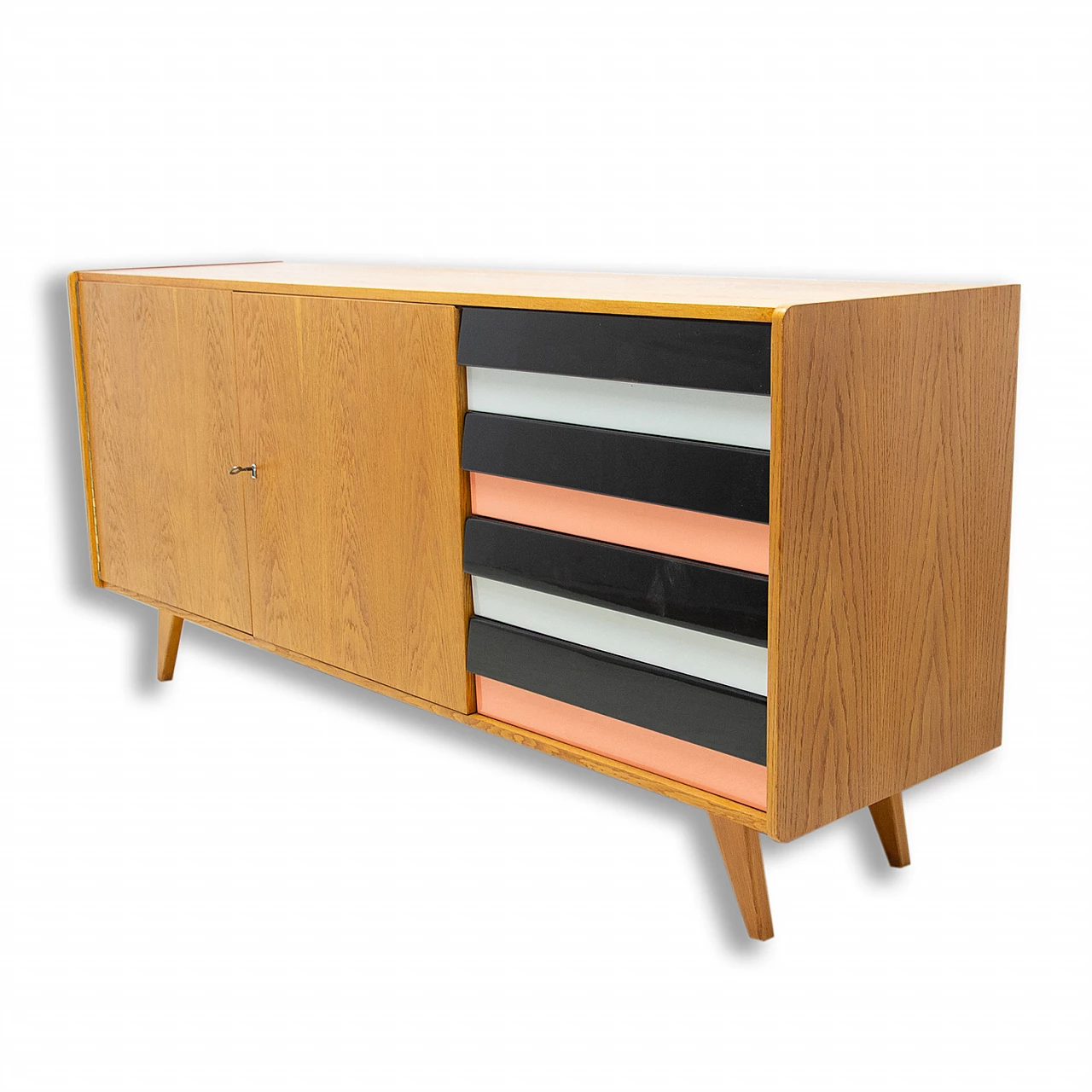 Mid Century U-460 sideboard by Jiří Jiroutek for Interiér Praha, 1960s 1