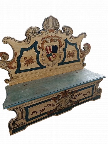 Pair of Venetian wood chests, early 20th century