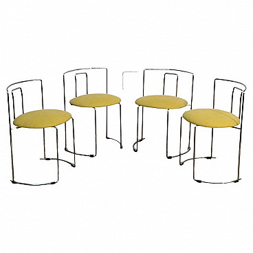 4 Gaja stackable chairs by Kazuhide Takahama for Simon Gavina, 1970s