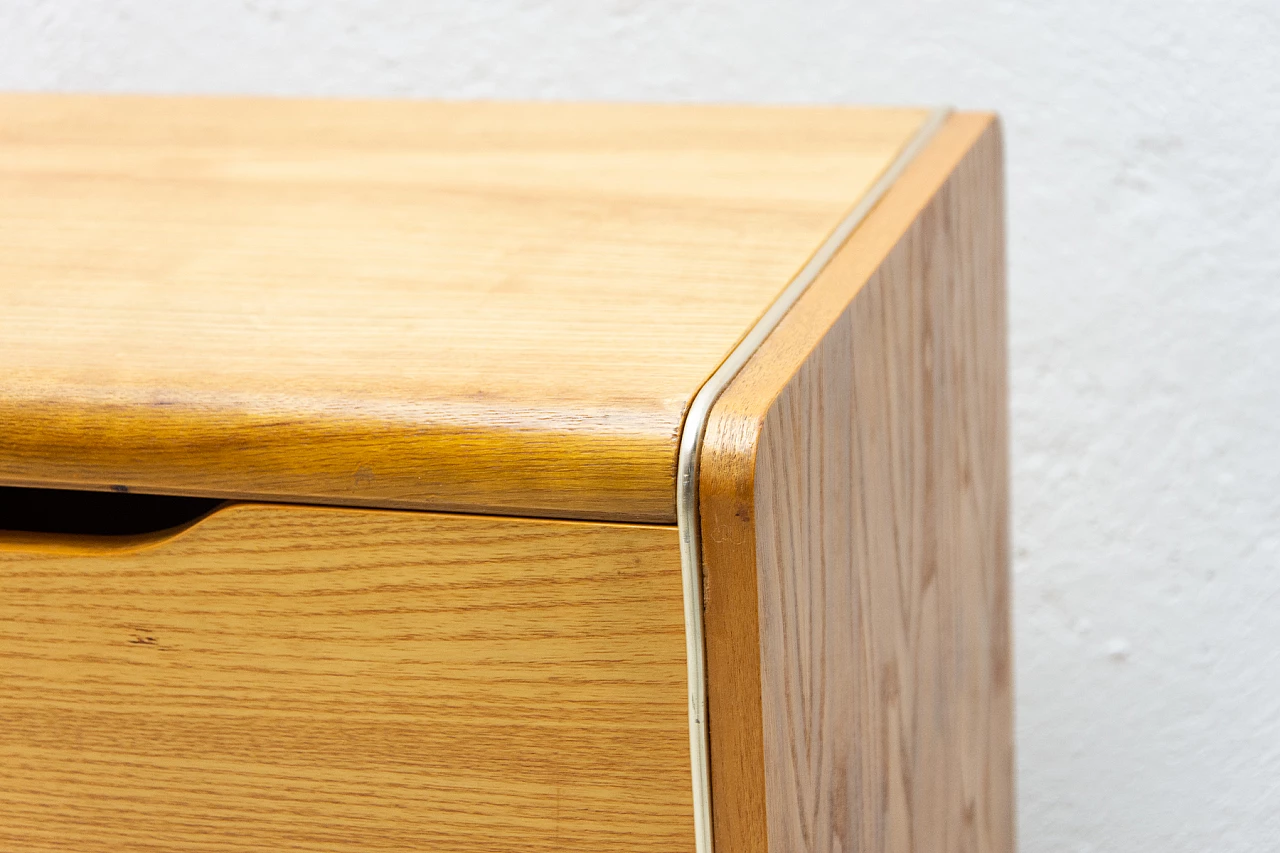Cassapanca Mid-Century in faggio di Bohumil Landsman per Jitona, anni '60 12