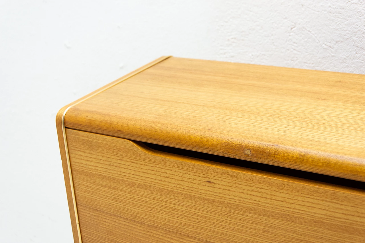 Cassapanca Mid-Century in faggio di Bohumil Landsman per Jitona, anni '60 14