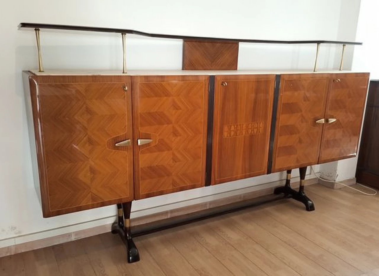 Pair of sideboards by Vittorio Dassi for Cecchini, 1950s 5