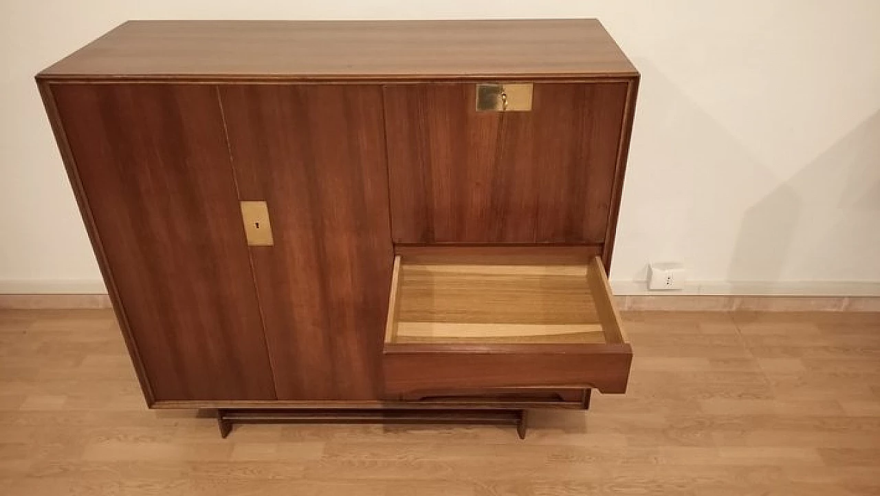 Credenza e scrivania di Edmondo Palutari per Dassi, anni '50 9