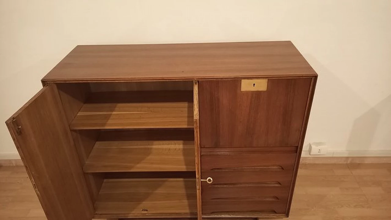 Credenza e scrivania di Edmondo Palutari per Dassi, anni '50 10