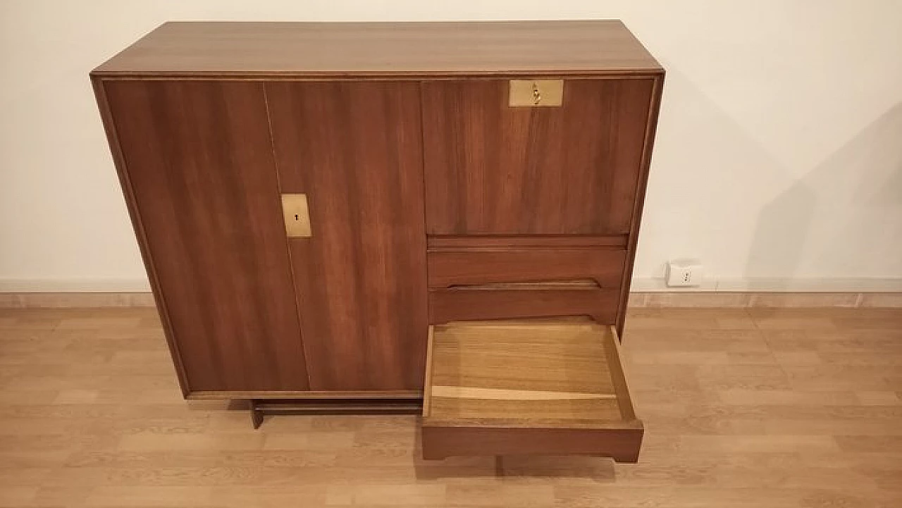 Credenza e scrivania di Edmondo Palutari per Dassi, anni '50 13