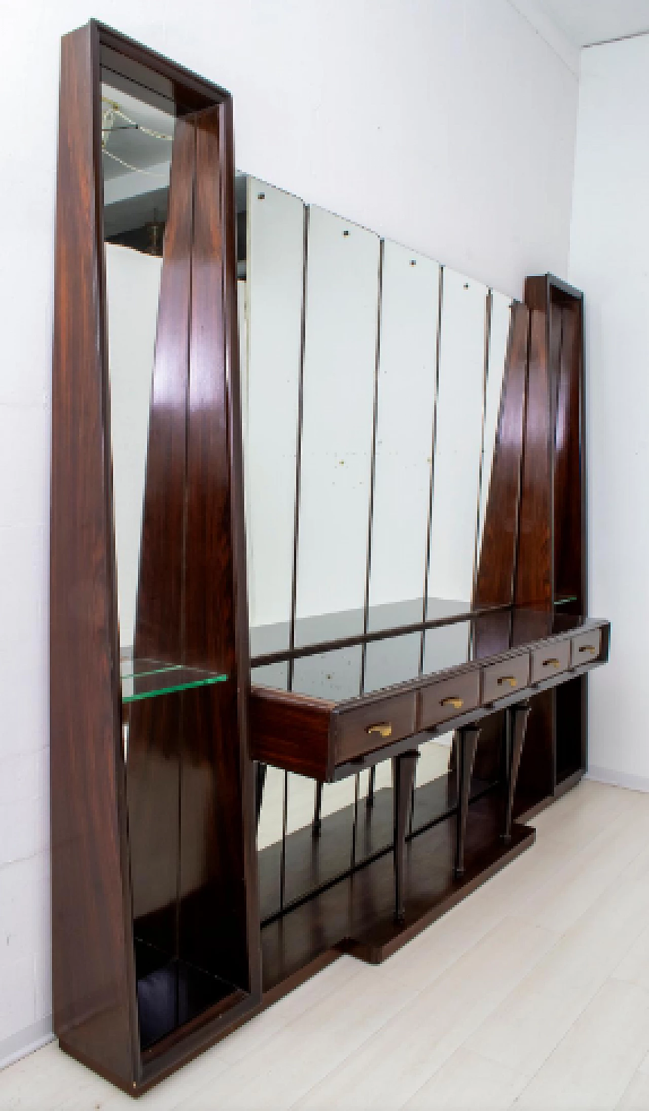 Console with mirrors by Guglielmo Ulrich for Ar.Ca, 1950s 2