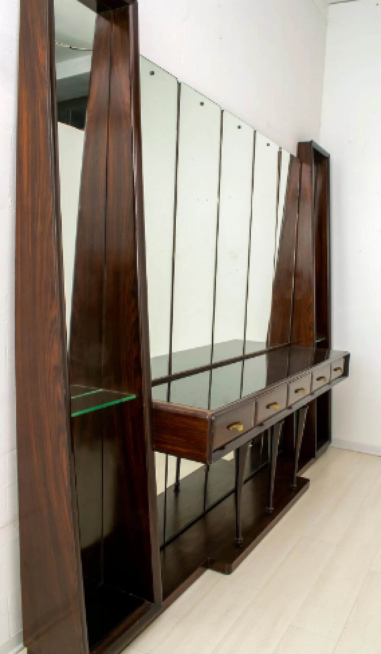 Console with mirrors by Guglielmo Ulrich for Ar.Ca, 1950s 8