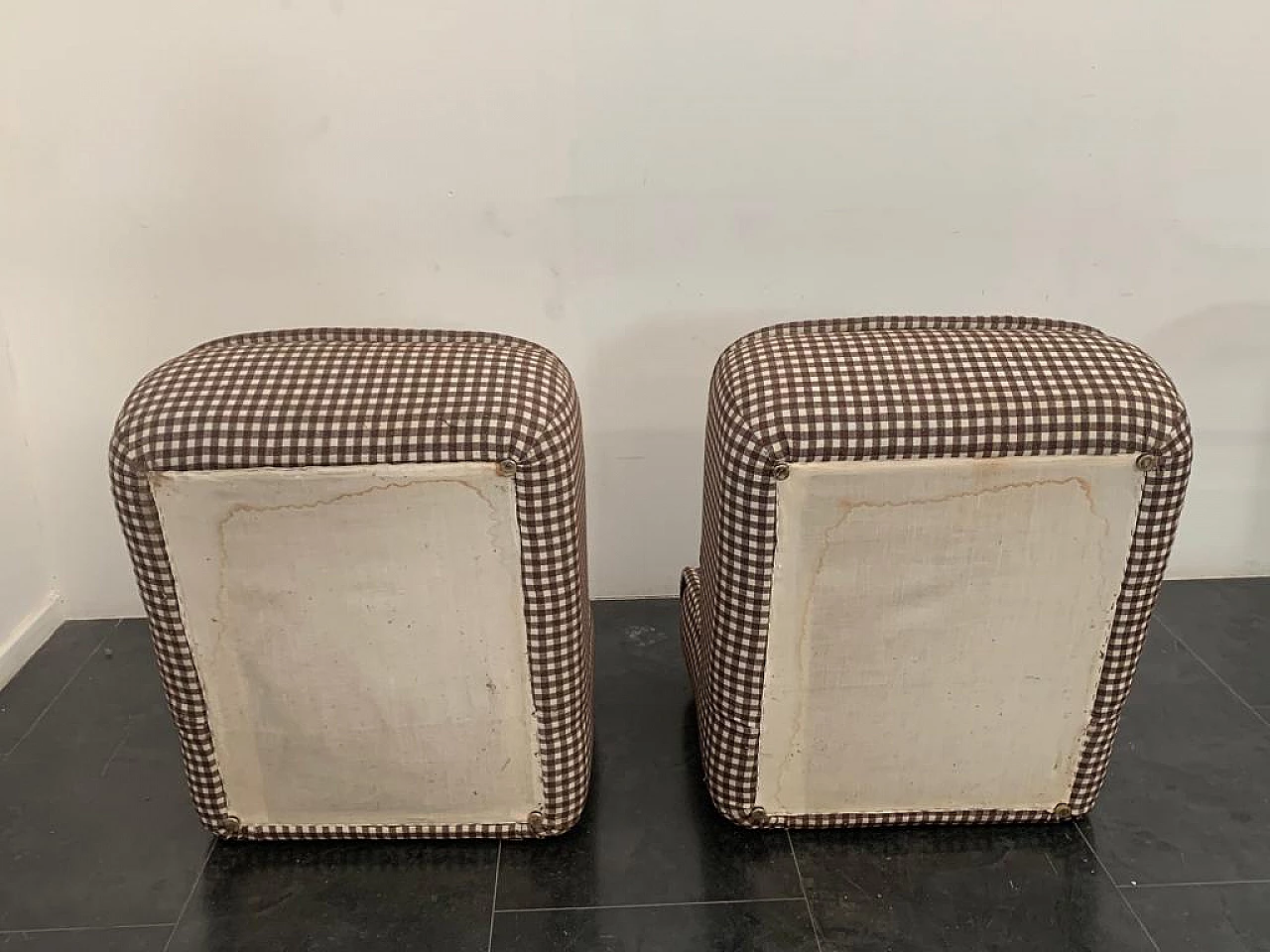 Pair of Calida armchairs by Giudici for Coim, 1970s 11