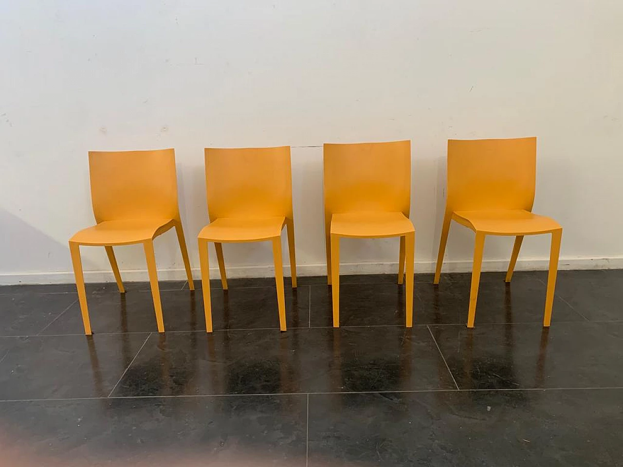 4 Slick chairs by Philippe Starck, 1990s 1