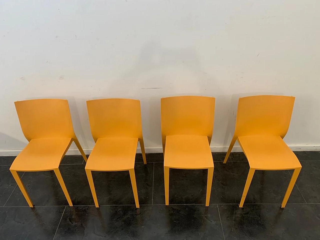 4 Slick chairs by Philippe Starck, 1990s 3