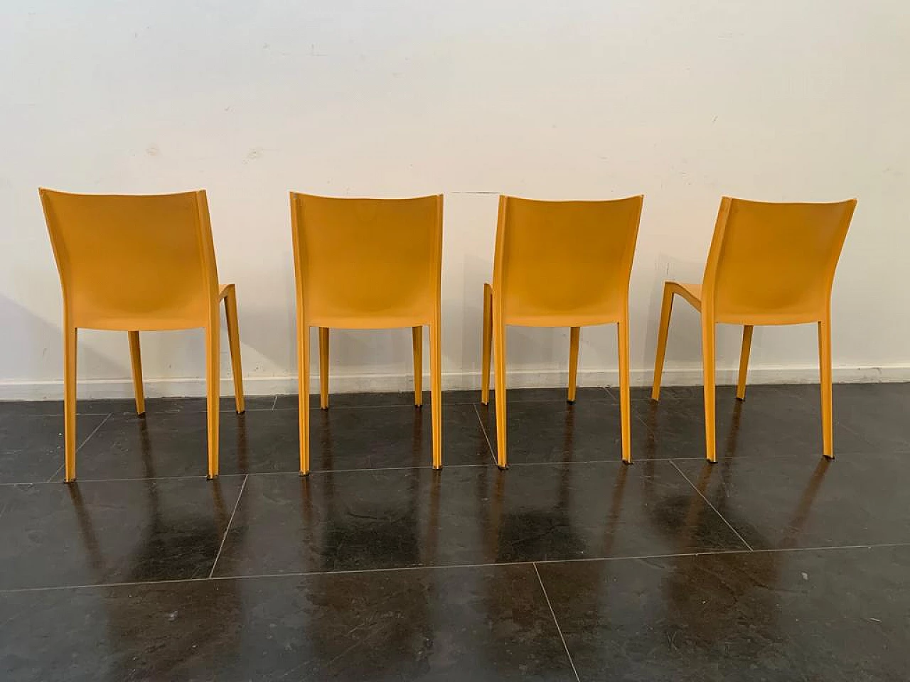 4 Slick chairs by Philippe Starck, 1990s 5