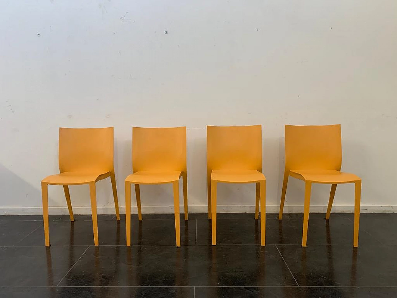 4 Slick chairs by Philippe Starck, 1990s 7