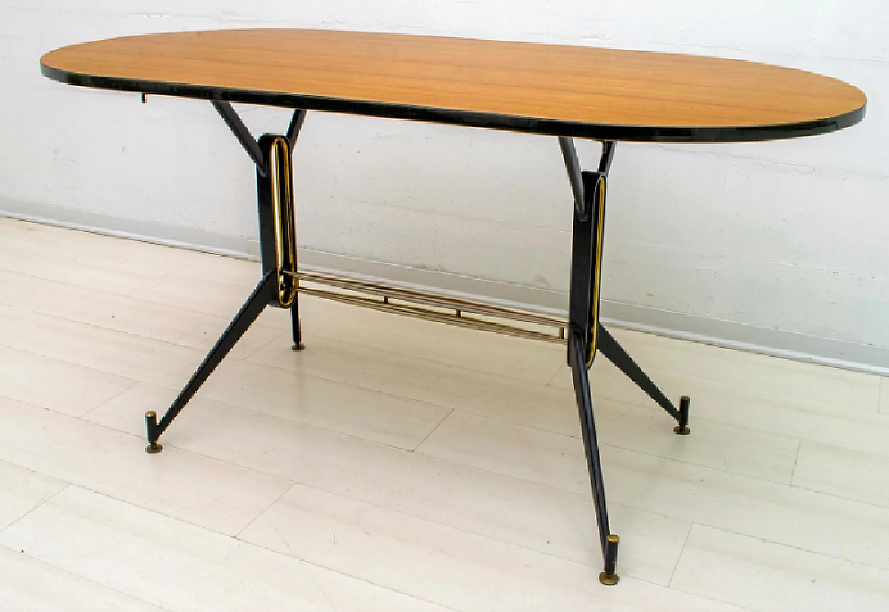 Oval table by Ignazio Gardella for Azucena, 1950s 3