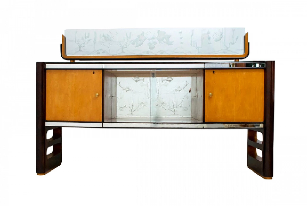 Credenza di Osvaldo Borsani per Arredamenti Borsani Varedo, anni '50 1