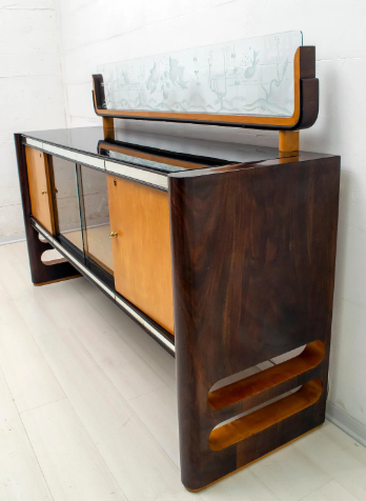 Credenza di Osvaldo Borsani per Arredamenti Borsani Varedo, anni '50 9