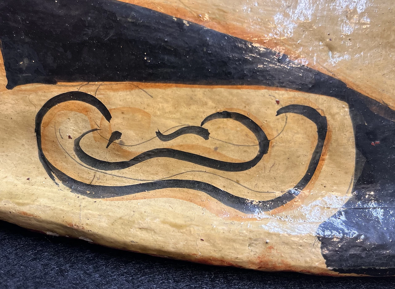 Papier-mâché male mask, 1960s 6