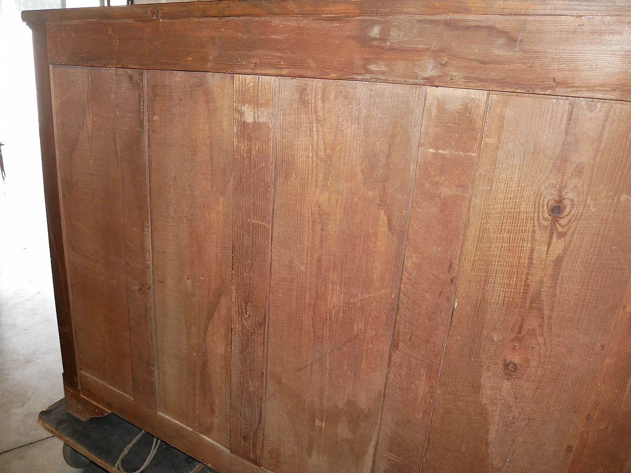 Solid walnut four-door sideboard, late 19th century 13