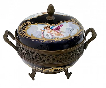 French porcelain potpourri by E. Froger for Sevres, 19th century