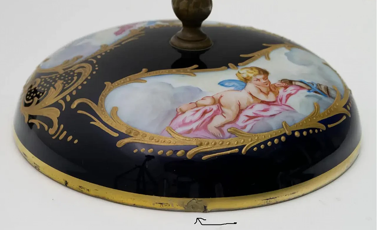 Potpourri in porcellana francese di E. Froger per Sevres, '800 11