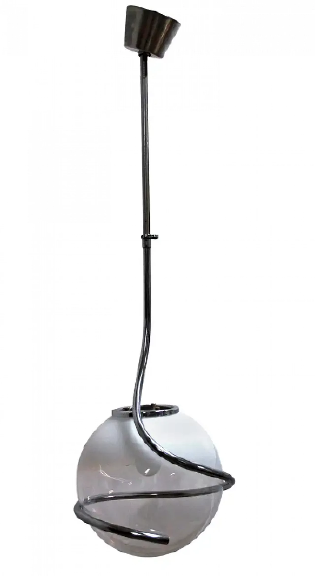 Murano glass chandelier by Fabio Lenci for Guzzini, 1970s 1