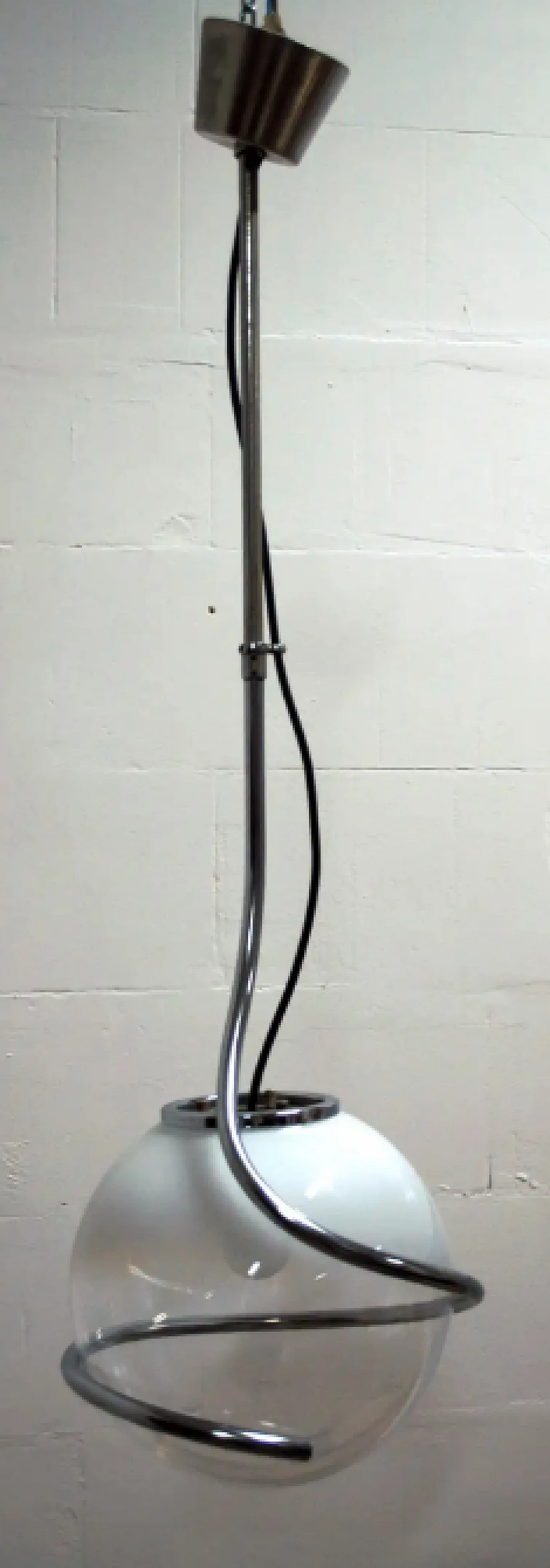 Murano glass chandelier by Fabio Lenci for Guzzini, 1970s 2