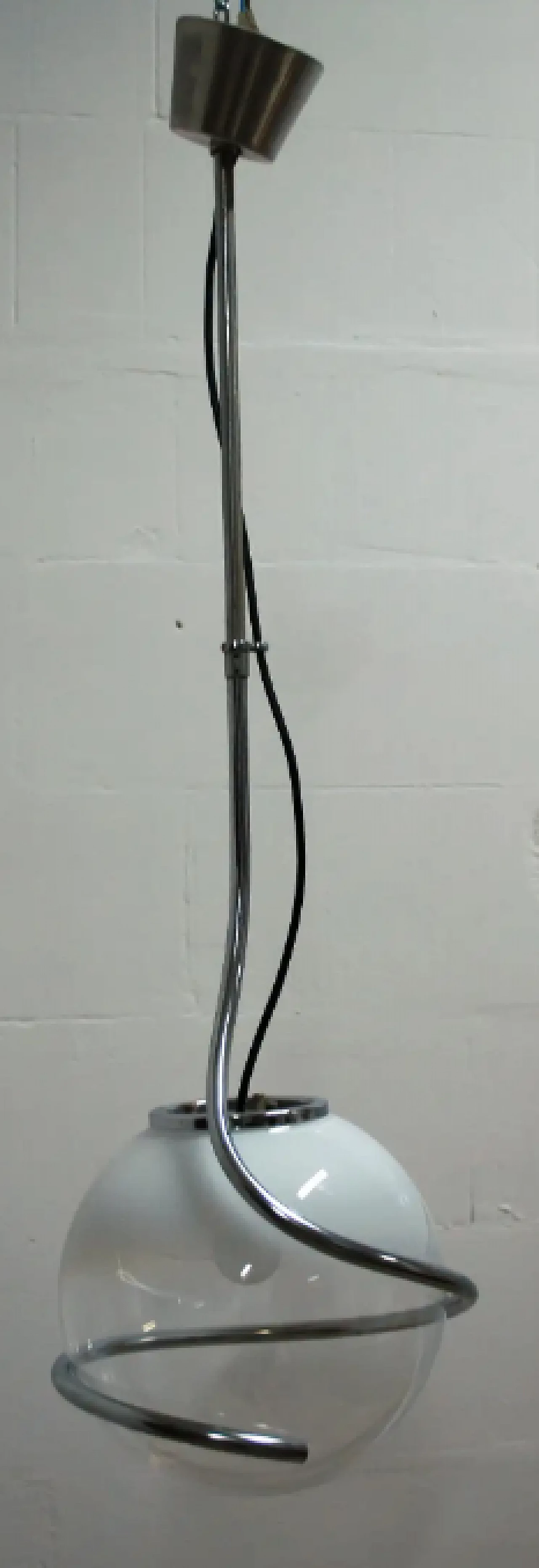 Murano glass chandelier by Fabio Lenci for Guzzini, 1970s 5