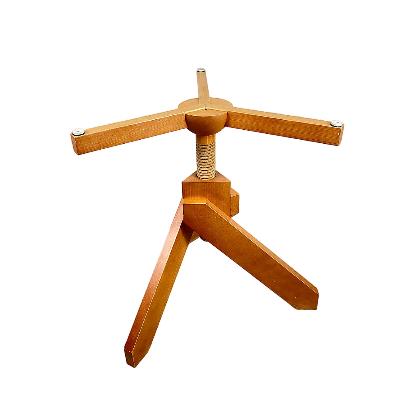 Vidun beech table by Vico Magistretti for De Padova, 1980s 8