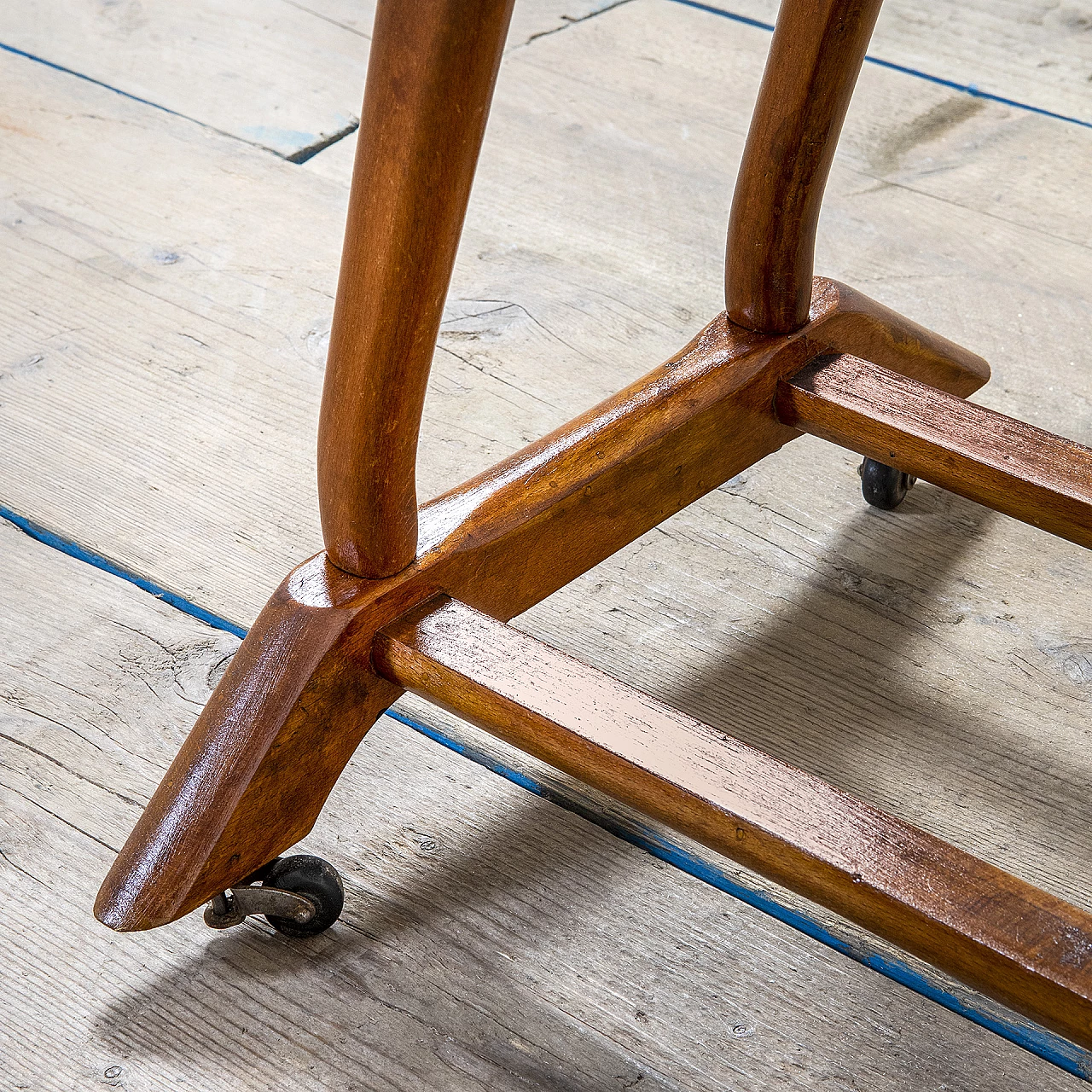 Servomuto doppio in legno per Fratelli Reguitti, anni '50 6