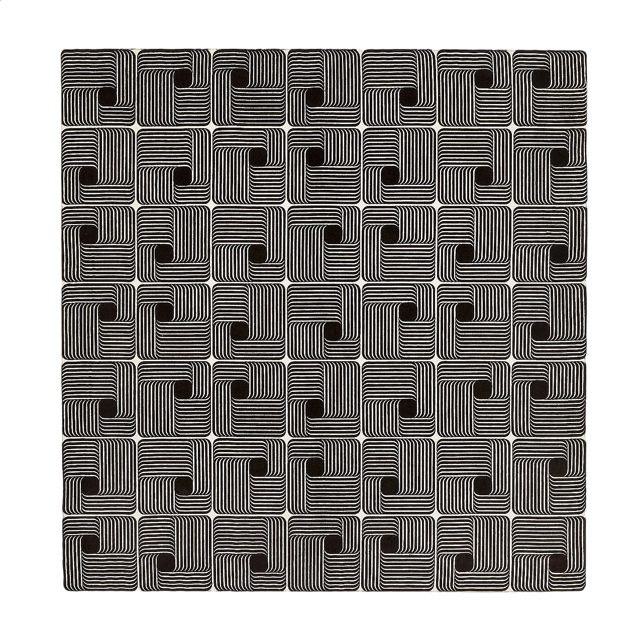 Fabric and wood panel by Gaetano Pesce for Expansion, 1970s 8