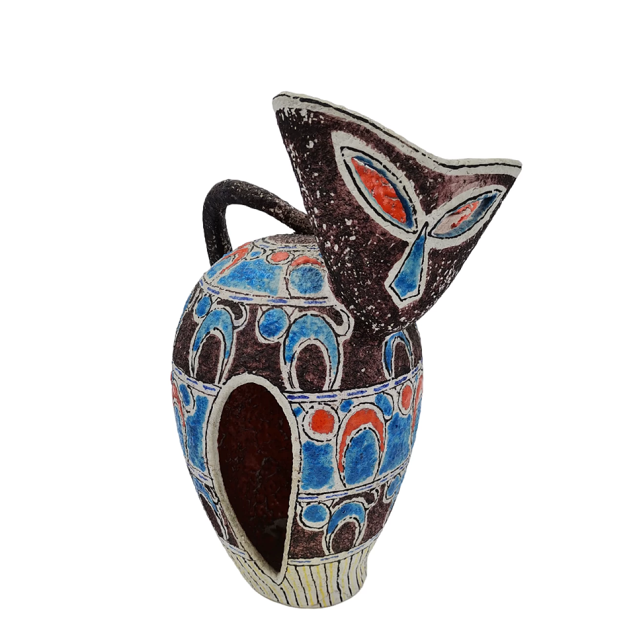 Scultura Gatto in ceramica di Ceramiche Santa Caterina, anni '60 4