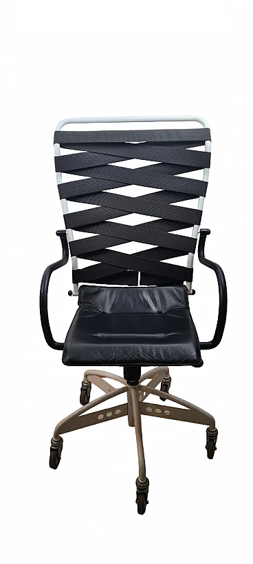 Poltrona Canasta di Paolo Parigi per Heron Parigi, anni '80