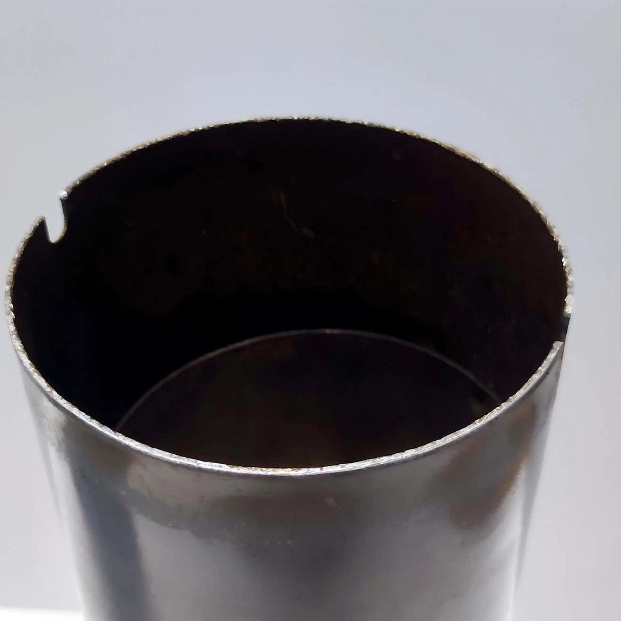 Chromed and painted metal ashtray by Stilnovo, 1970s 5