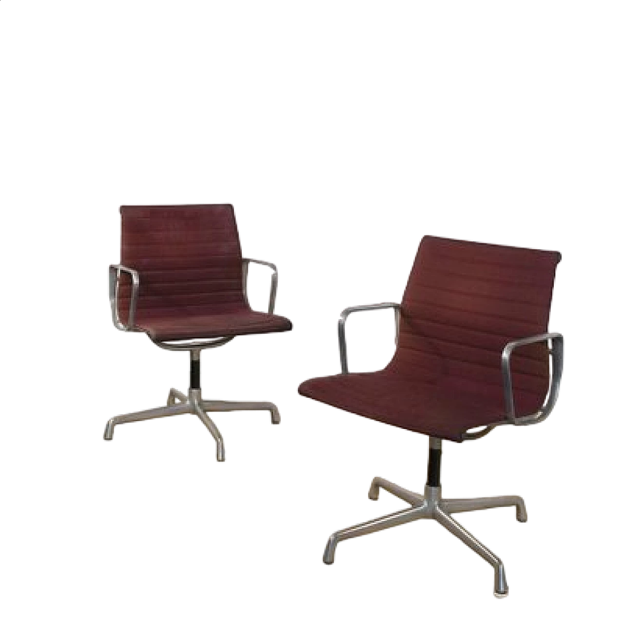 Pair of armchairs by Charles & Ray Eames for Herman Miller, 1970s 12