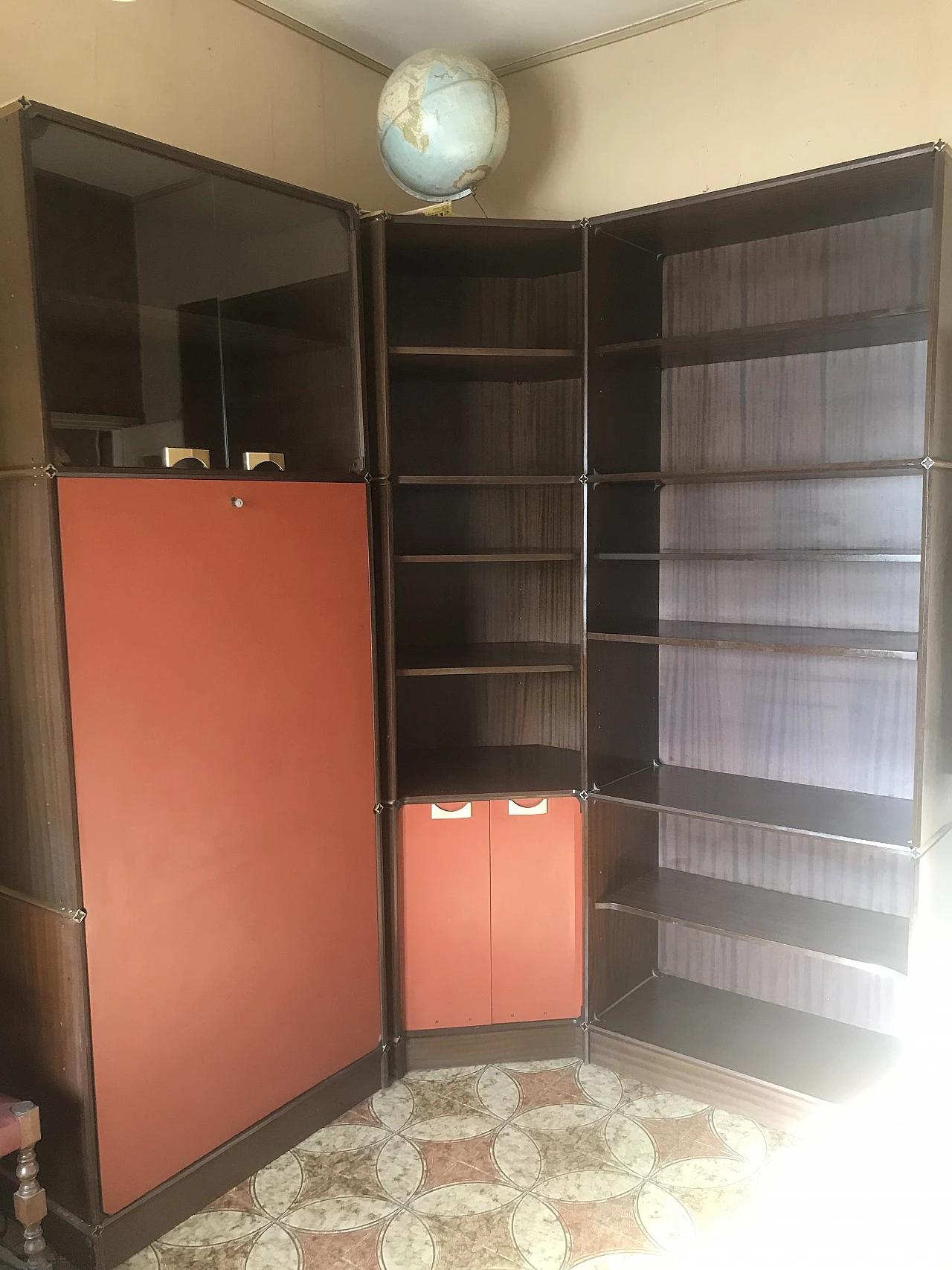 Mobile Fitting con letto a scomparsa di Fratelli Piarotto, anni '60 8