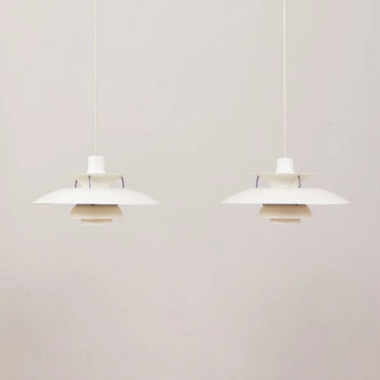 Pair of PH5 lamps by Poul Henningsen for Louis Poulsen, 1960s 9