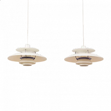 Pair of PH5 lamps by Poul Henningsen for Louis Poulsen, 1960s