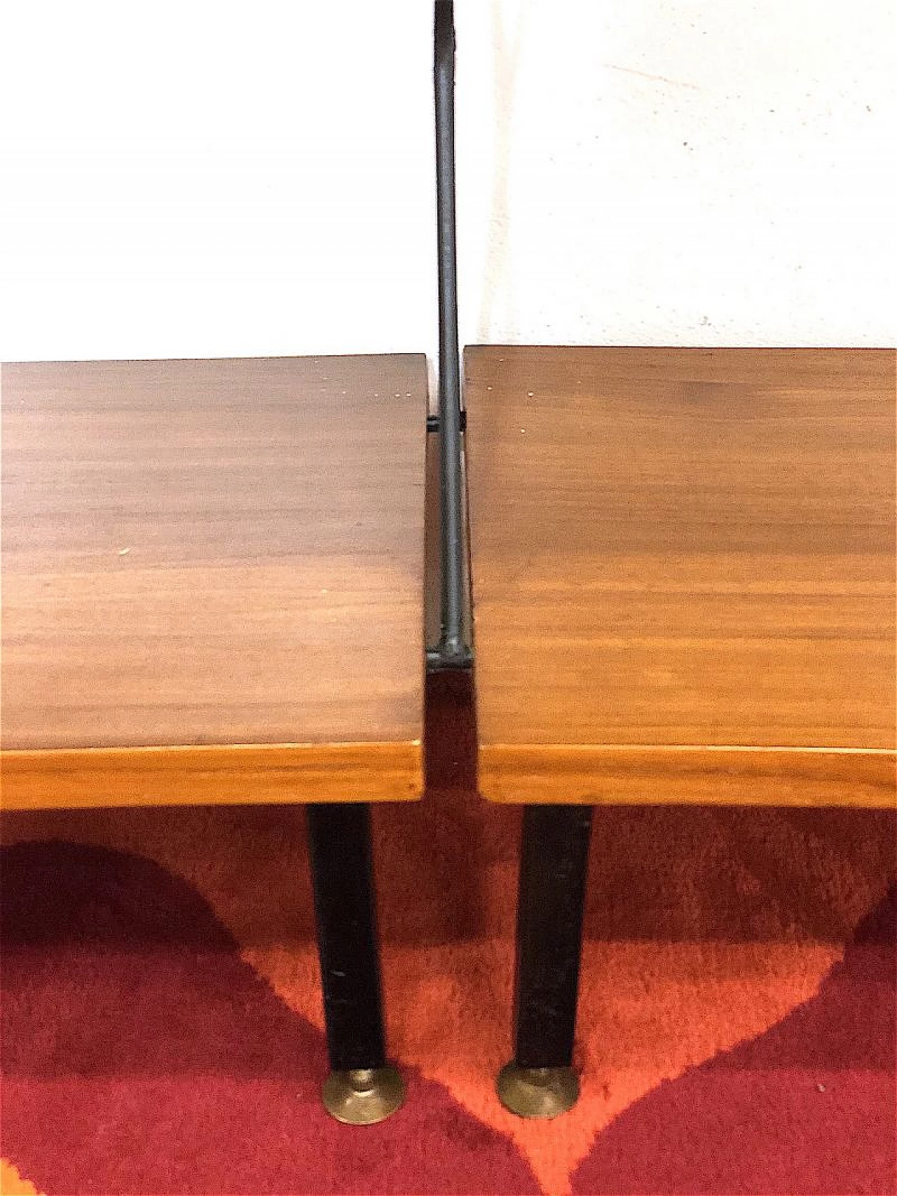 Metal and wood bookcase by ISA Bergamo, 1960s 11