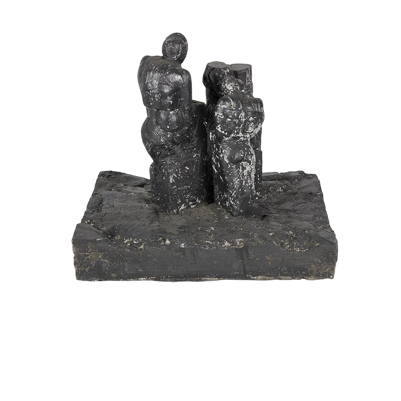 Scultura con figure umane di Dominique Fontana, anni '80 11