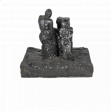 Sculpture with human figures by Dominique Fontana, 1980s