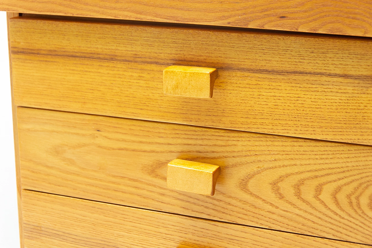 Scrivania in faggio di Hikor Písek, anni '80 14