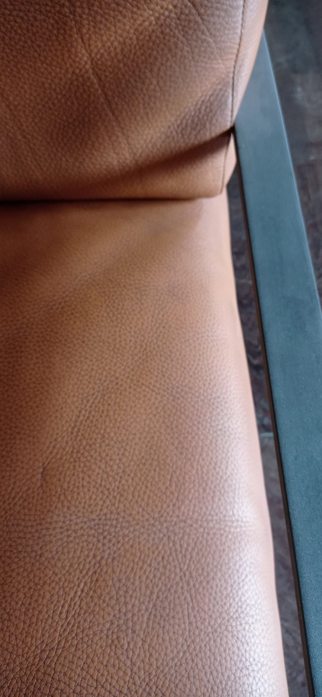 Divano a due posti e poltrona Razius in pelle di Matteo Grassi 1880, anni '2000 76