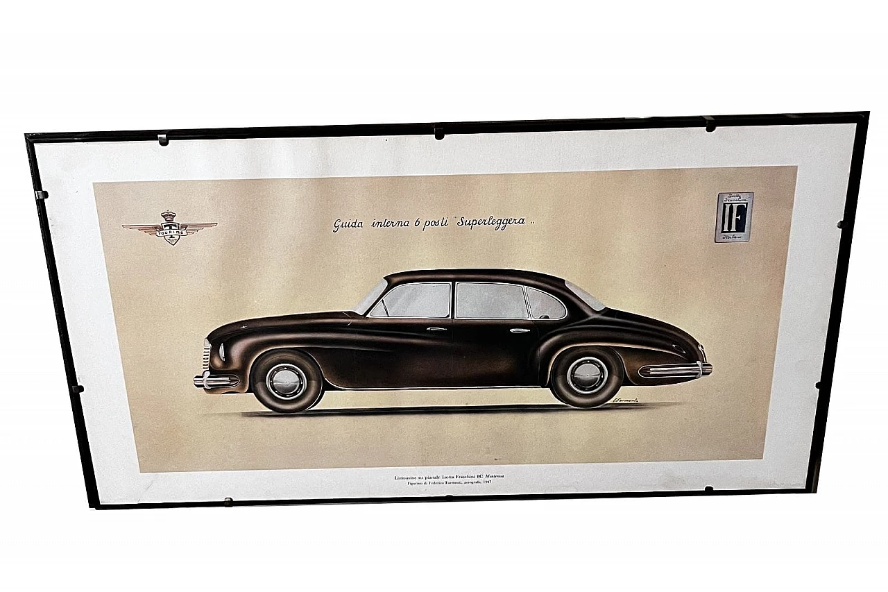 Federico Formenti, Limousine 8C Monterosa Isotta Fraschini, print, 1960s 5