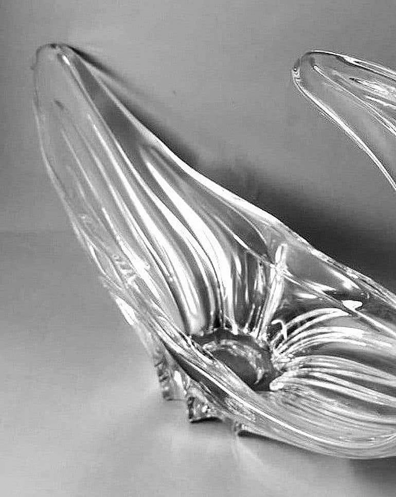 Lead crystal centrepiece in the style of Cristalleries de Vannes-le-Chatel, 1950s 10