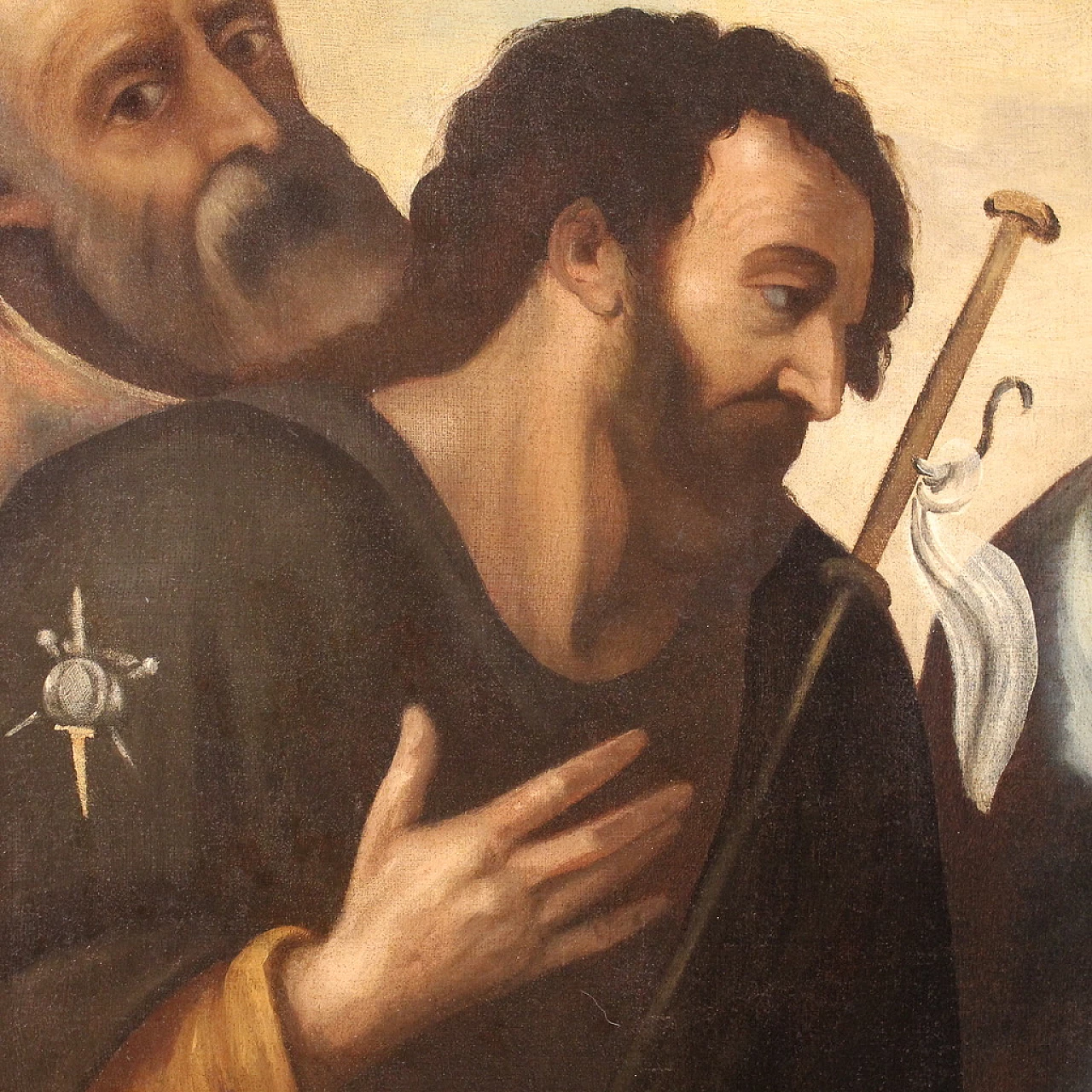 Madonna col Bambino e Santi, dipinto a olio su tela, seconda metà del '500 4